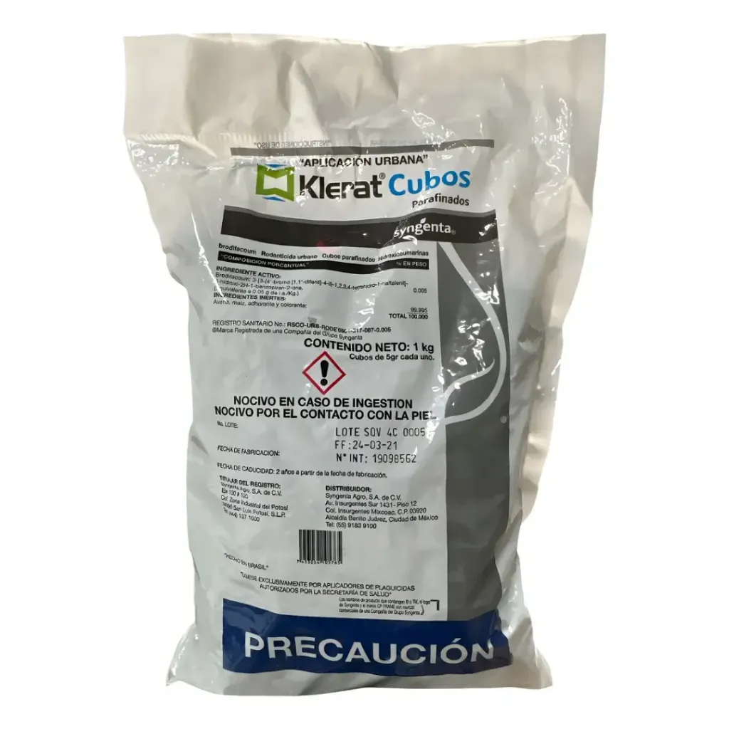 [SYNGU-020] Klerat: Bloque Rodenticida de Alta Precisión